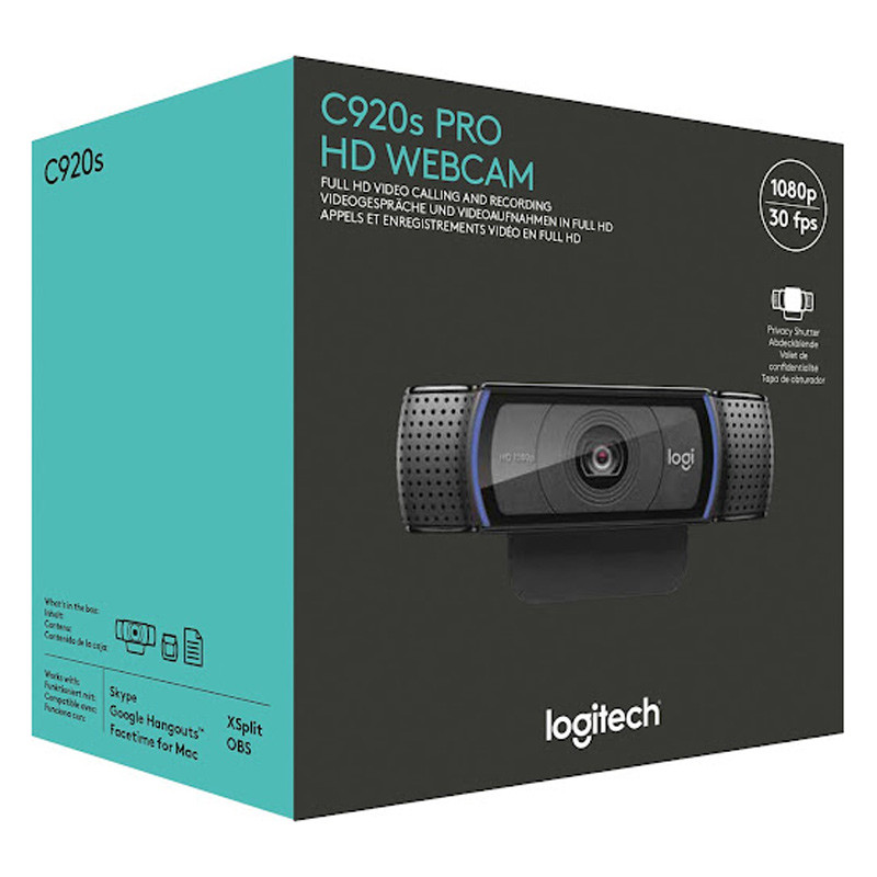 وبکم Logitech C920S Pro HD