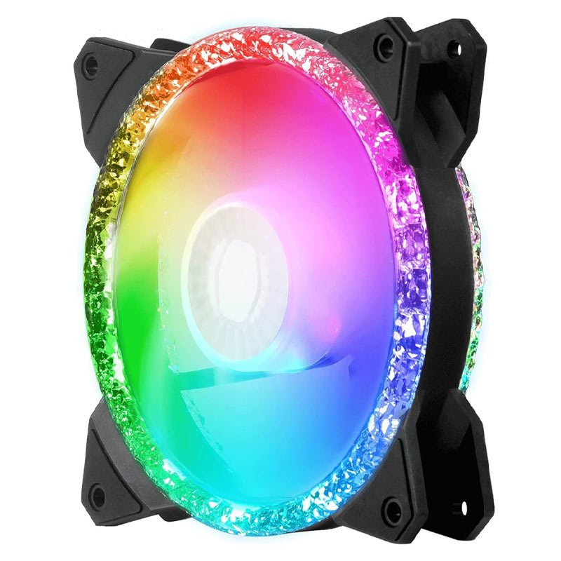 فن کیس کولر مستر Cooler Master MasterFan MF120 Prismatic ARGB 12*12 بسته 3 عددی