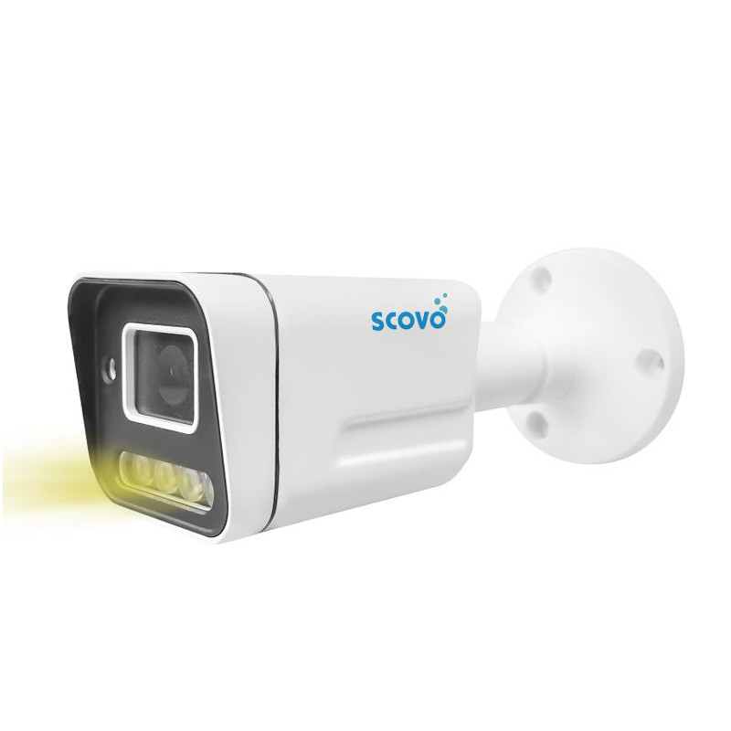 دوربین مداربسته اسکوو SCOVO SC-IP-643 4MP Warmlight