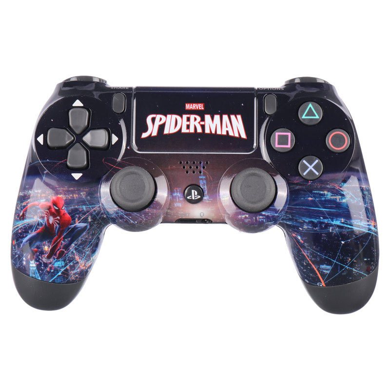 دسته بازی بی سیم SONY PlayStation 4 DualShock 4 High Copy طرح Marvel Spider-Man