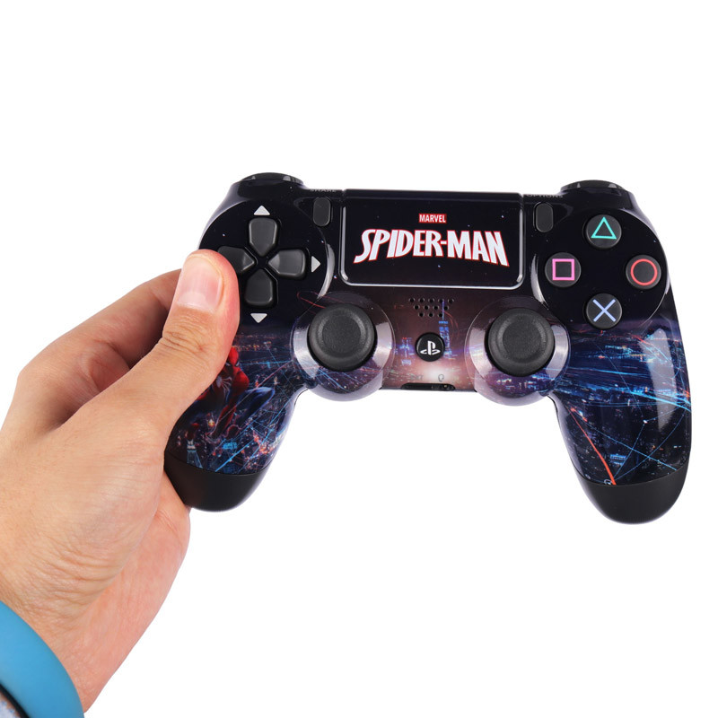 دسته بازی بی سیم SONY PlayStation 4 DualShock 4 High Copy طرح Marvel Spider-Man