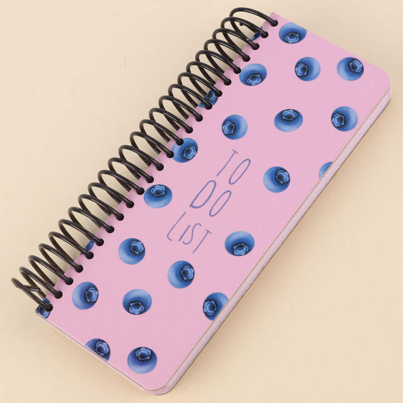 دفترچه سیمی 120 برگ To do List طرح فانتزی پودل