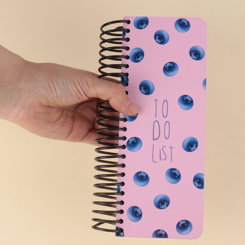 دفترچه سیمی 120 برگ To do List طرح فانتزی پودل