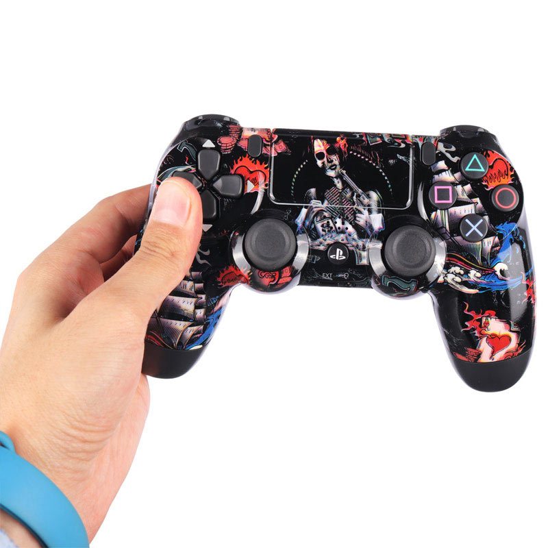 دسته بازی بی سیم SONY PlayStation 4 DualShock 4 High Copy طرح فانتزی کد 5