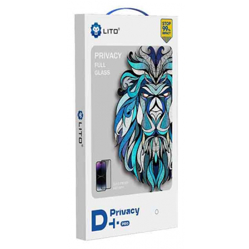گلس پرایوسی D+ Pro لیتو آیفون iPhone 14 Plus / 13 Pro Max