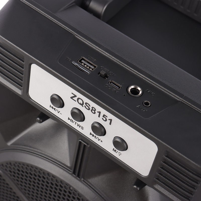 اسپیکر بلوتوثی رم و فلش خور Sing-E ZQS-8151 + میکروفون