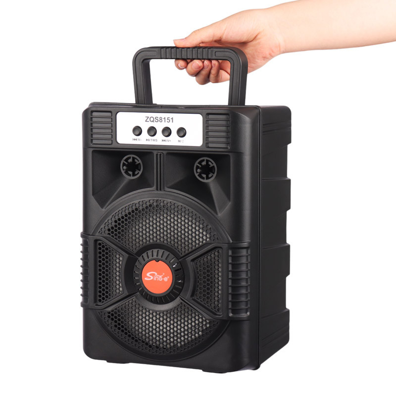 اسپیکر بلوتوثی رم و فلش خور Sing-E ZQS-8151 + میکروفون
