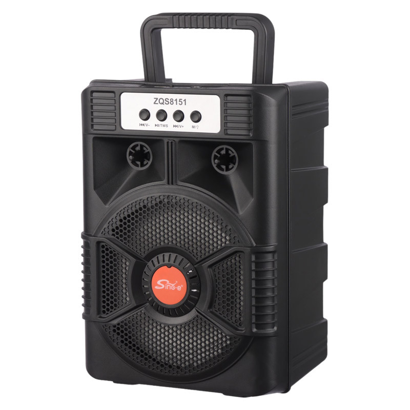اسپیکر بلوتوثی رم و فلش خور Sing-E ZQS-8151 + میکروفون