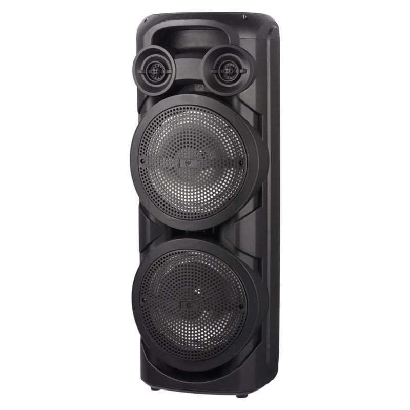 اسپیکر چمدانی بلوتوثی رم و فلش خور Sing-E ZQS-8202S + میکروفون و ریموت کنترل