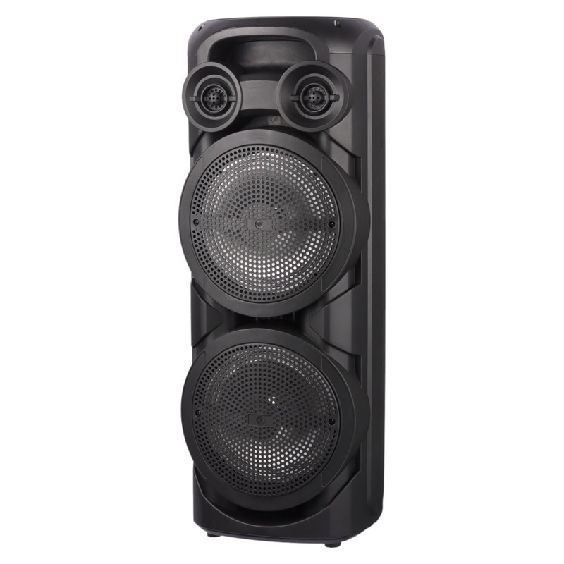 اسپیکر چمدانی بلوتوثی رم و فلش خور Sing-E ZQS-8202S + میکروفون و ریموت کنترل