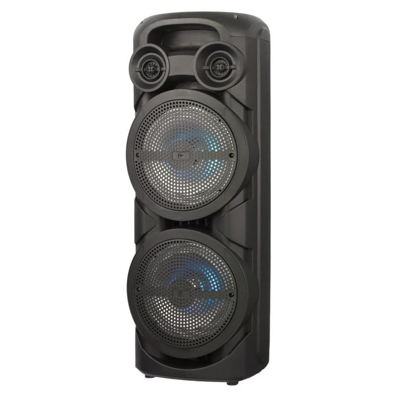 اسپیکر چمدانی بلوتوثی رم و فلش خور Sing-E ZQS-8202S + میکروفون و ریموت کنترل