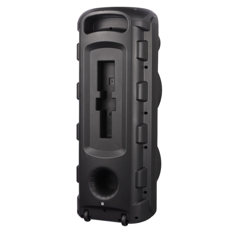 اسپیکر چمدانی بلوتوثی رم و فلش خور Sing-E ZQS-8202S + میکروفون و ریموت کنترل