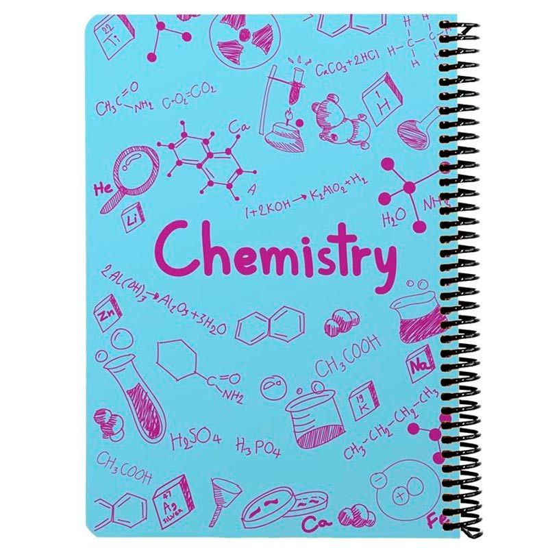 دفتر سیمی 100 برگ طرح Chemistry دات نوت