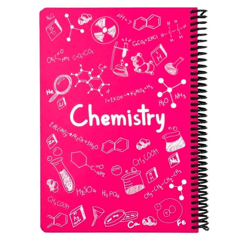 دفتر سیمی 100 برگ طرح Chemistry دات نوت