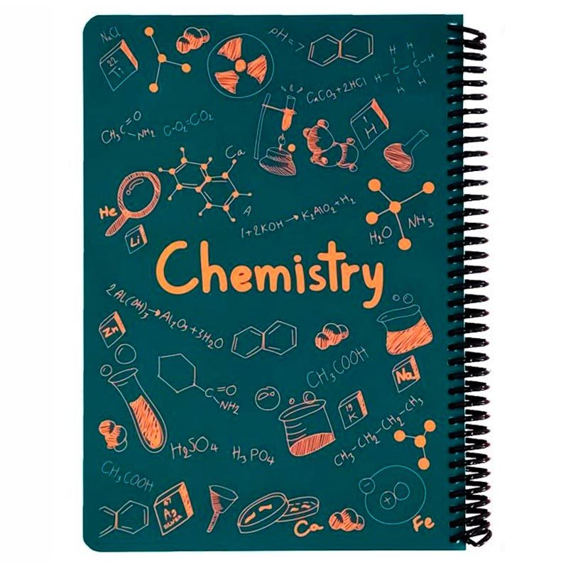 دفتر سیمی 100 برگ طرح Chemistry دات نوت