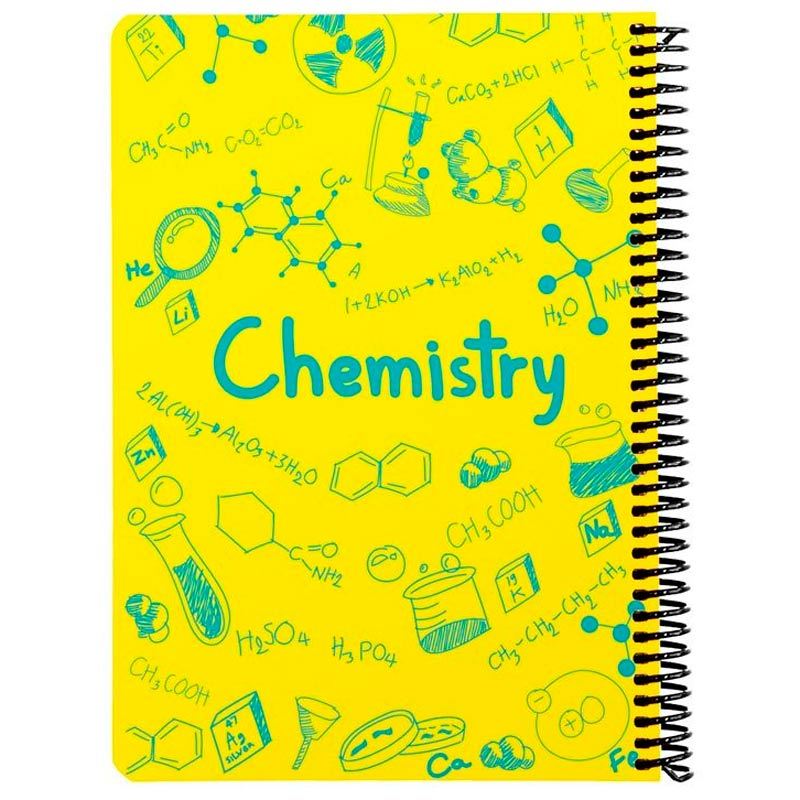 دفتر سیمی 100 برگ طرح Chemistry دات نوت