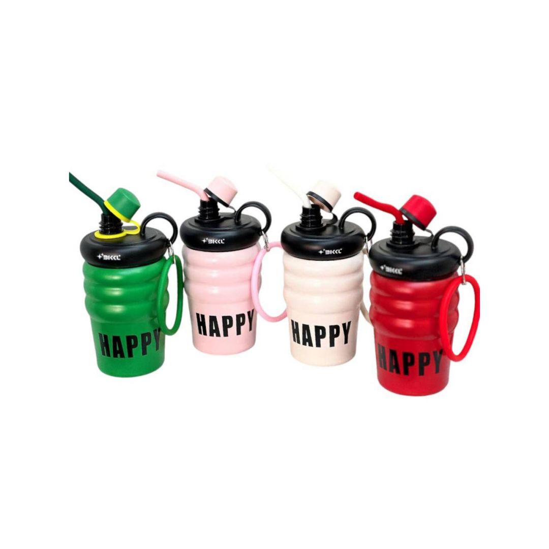 تراول ماگ BKKL 380ml طرح Happy