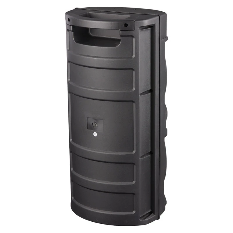 اسپیکر چمدانی بلوتوثی رم و فلش خور Sing-E ZQS-8207 + میکروفون و ریموت کنترل