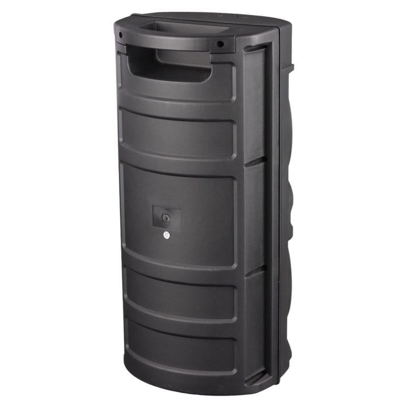 اسپیکر چمدانی بلوتوثی رم و فلش خور Sing-E ZQS-8207 + میکروفون و ریموت کنترل