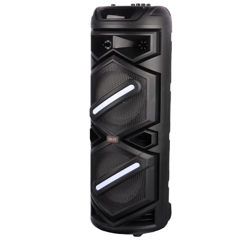 اسپیکر چمدانی بلوتوثی رم و فلش خور Sing-E ZQS8233 + میکروفون و ریموت کنترل