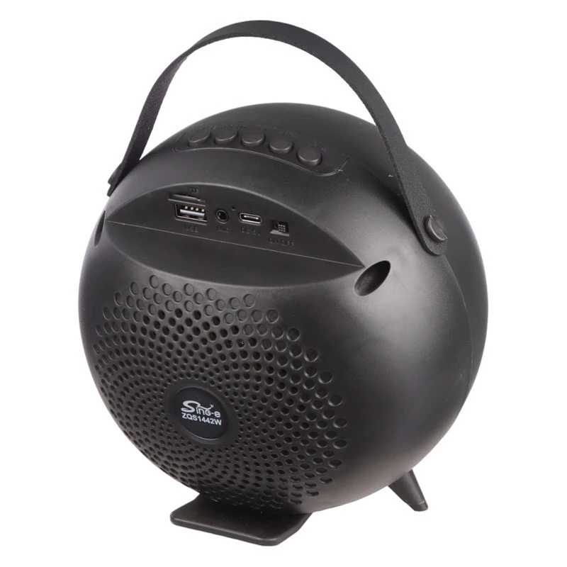 اسپیکر بلوتوثی رم و فلش خور Sing-E ZQS1442W + میکروفون