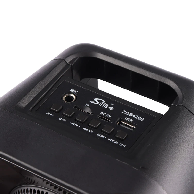 اسپیکر بلوتوثی رم و فلش خور Sing-E ZQS4260 + میکروفون