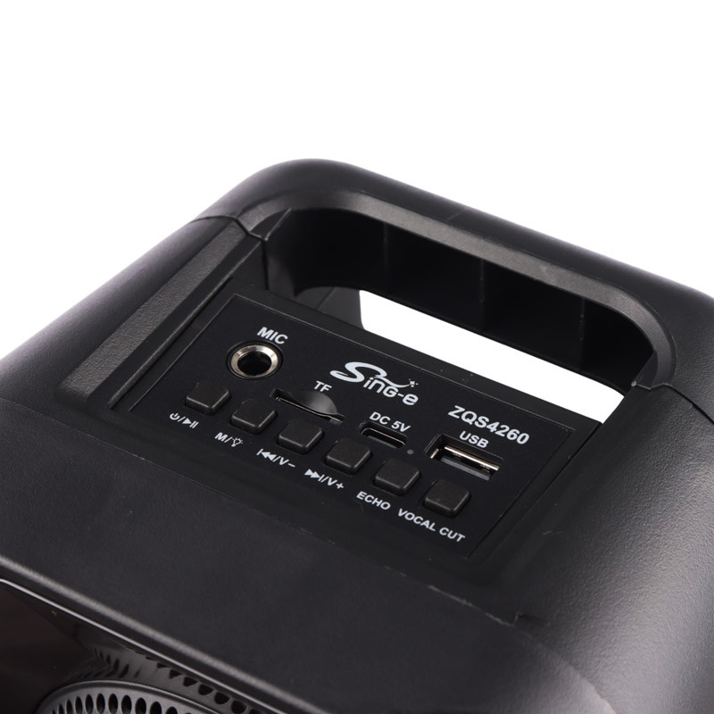 اسپیکر بلوتوثی رم و فلش خور Sing-E ZQS4260 + میکروفون