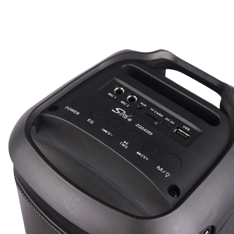 خرید اسپیکر بلوتوثی رم و فلش خور Sing-E ZQS4289 + میکروفون خرید اسپیکر بلوتوثی رم و فلش خور Sing-E ZQS4289 + میکروفون