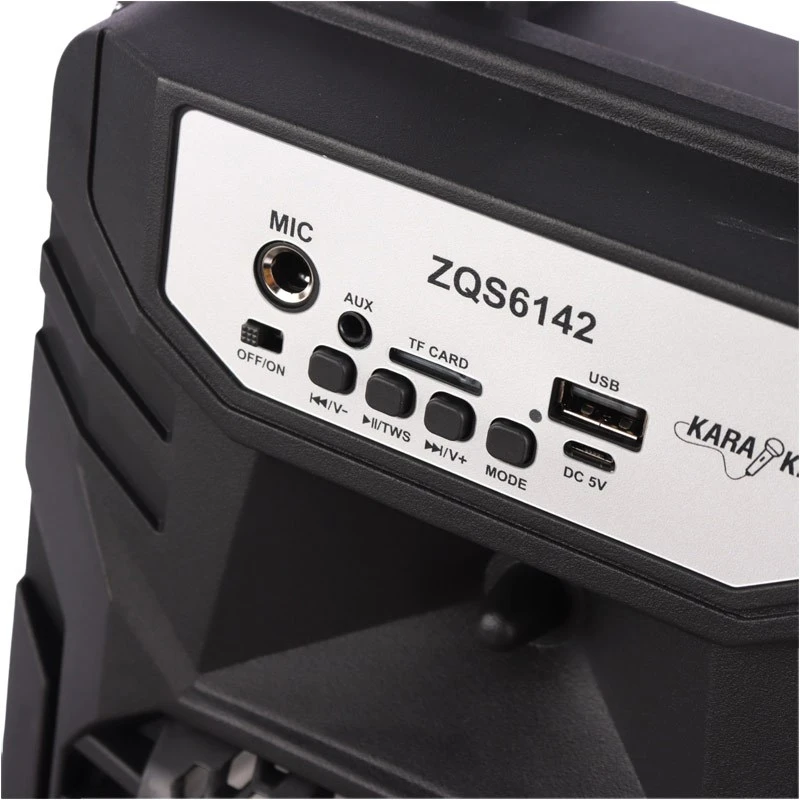اسپیکر بلوتوثی رم و فلش خور Sing-E ZQS6142 + میکروفون