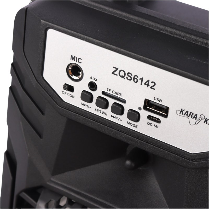 اسپیکر بلوتوثی رم و فلش خور Sing-E ZQS6142 + میکروفون