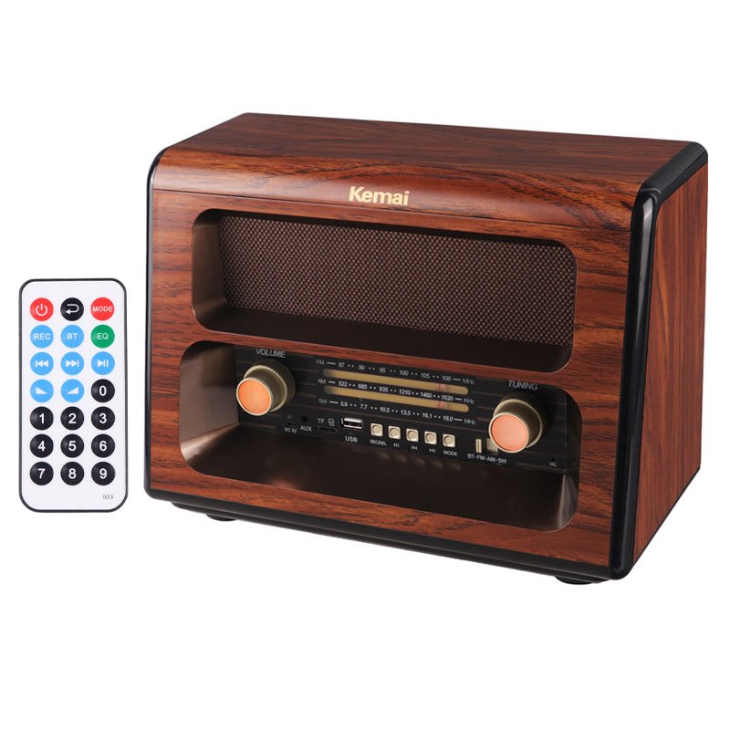 رادیو اسپیکر بلوتوثی رم و فلش خور Kemai MD-1910BT + ریموت کنترل