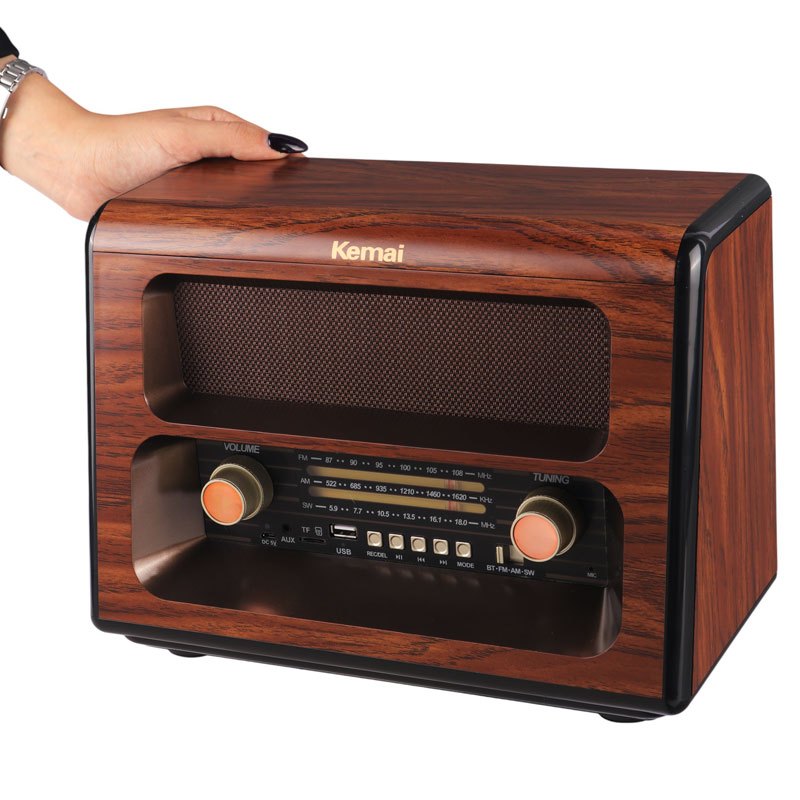 رادیو اسپیکر بلوتوثی رم و فلش خور Kemai MD-1910BT + ریموت کنترل