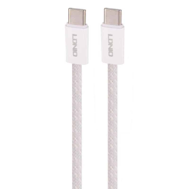 کابل تبدیل فست شارژ Ldnio LC902C Type-C to Type-C QC3.0 PD3.0 65W 2m
