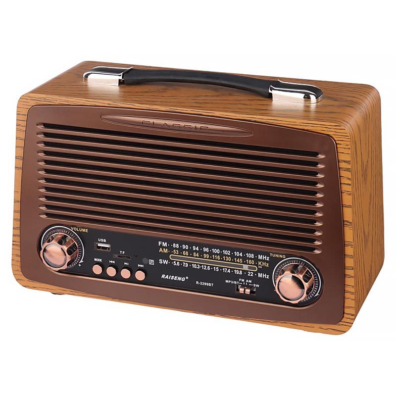 رادیو اسپیکر بلوتوثی رم و فلش خور Raiseng R-3299BT