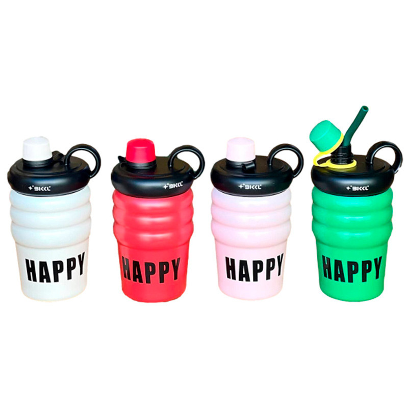 تراول ماگ BKKL 380ml طرح Happy