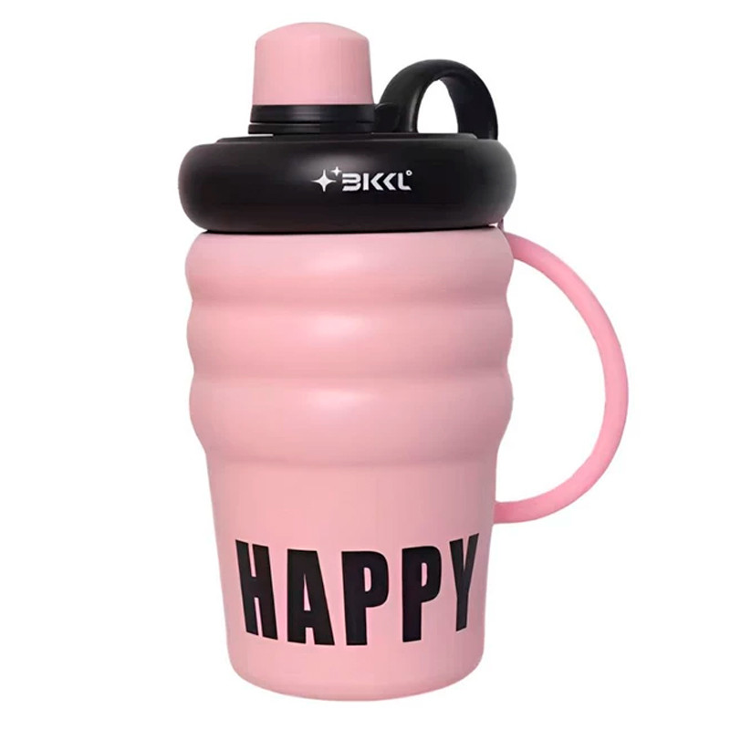 تراول ماگ BKKL 380ml طرح Happy