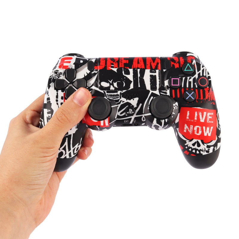دسته بازی بی سیم SONY PlayStation 4 DualShock 4 High Copy طرح Live Now