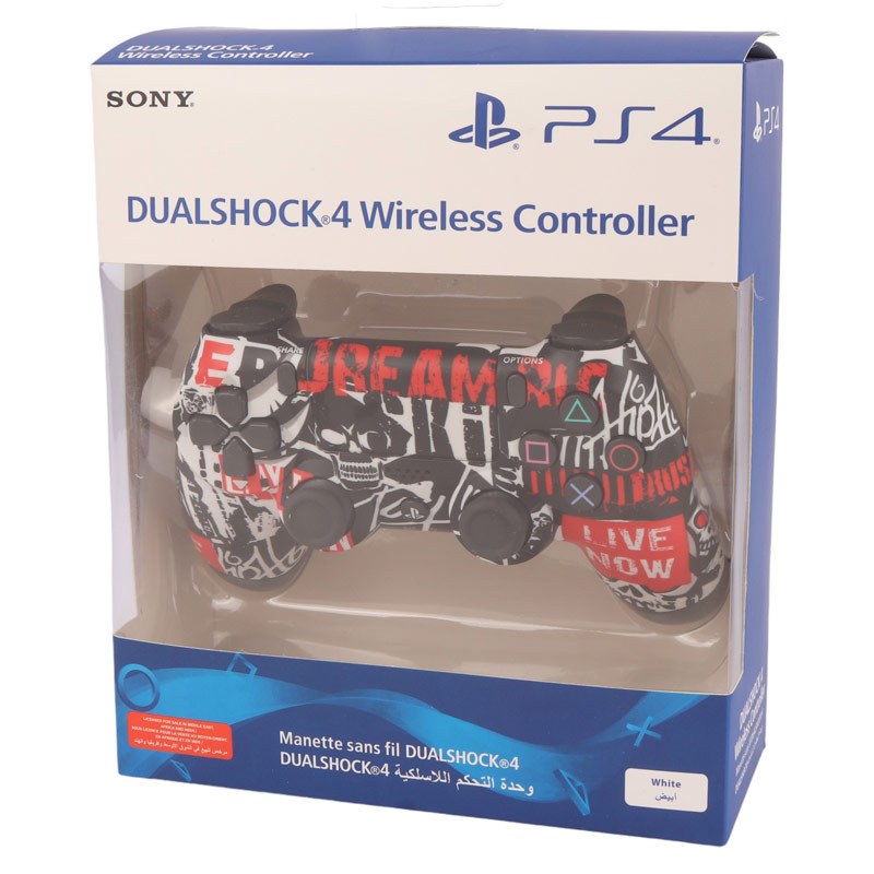دسته بازی بی سیم SONY PlayStation 4 DualShock 4 High Copy طرح Live Now