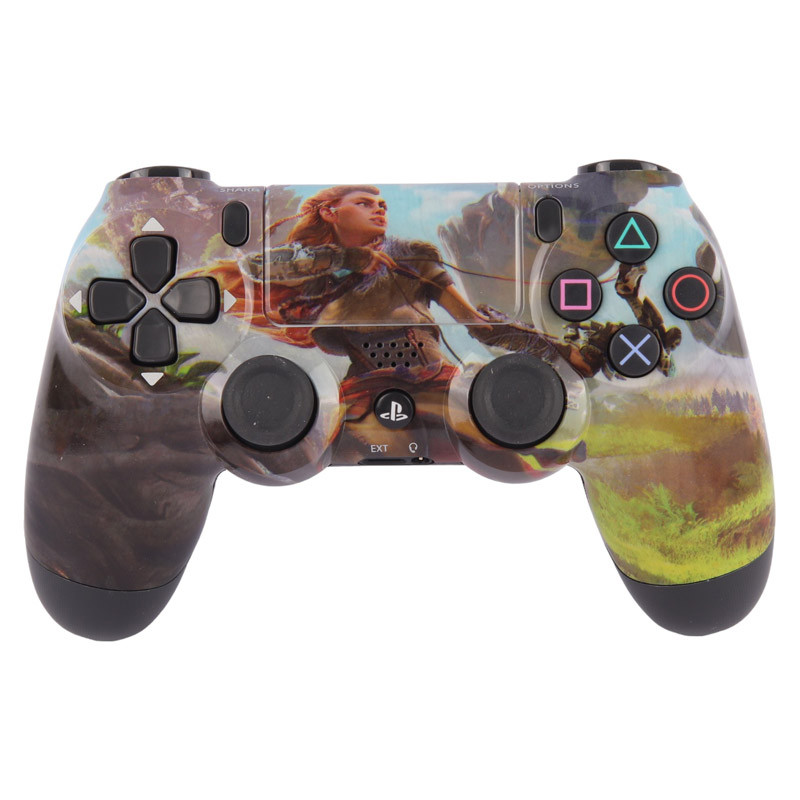 دسته بی سیم SONY PlayStation 4 DualShock 4 High Copy طرح Horizon Zero Dawn