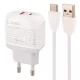 شارژر دیواری فست شارژ Ldnio A2316C 2Port 3A QC3.0 PD 20W + کابل تایپ سی