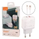 شارژر دیواری فست شارژ Ldnio A2316C 2Port 3A QC3.0 PD 20W + کابل تایپ سی
