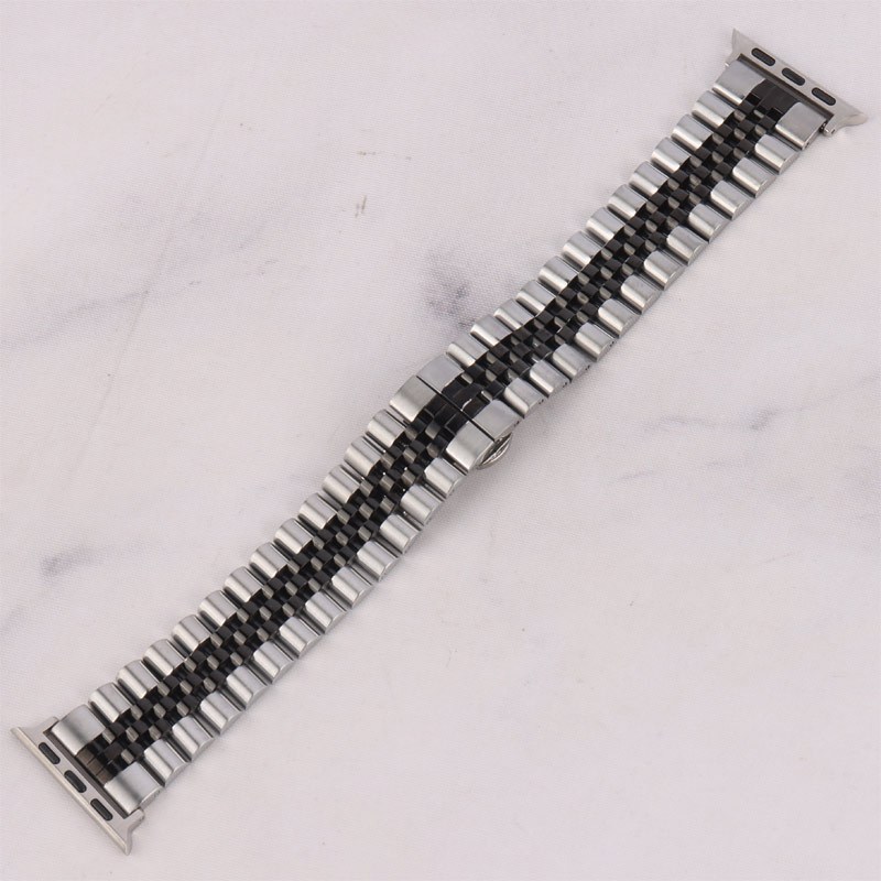 بند اپل واچ رولکسی 5 بید سایز 38/40/41 میلی متری کد 2