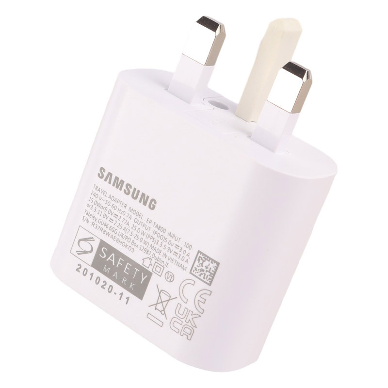 کلگی فست شارژ اورجینال Samsung EP-TA800 NFC 3A PD 25W Type-C
