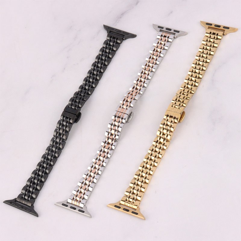 بند اپل واچ رولکسی 7 بید سایز 38/40/41 میلی متری کد 2