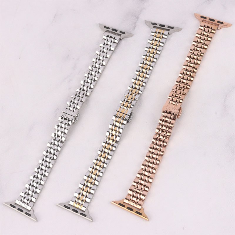 بند اپل واچ رولکسی 7 بید سایز 38/40/41 میلی متری کد 2