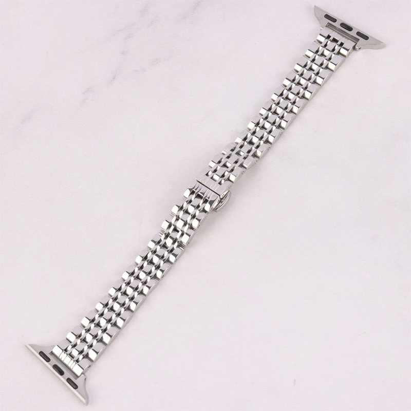 بند اپل واچ رولکسی 7 بید سایز 38/40/41 میلی متری کد 2