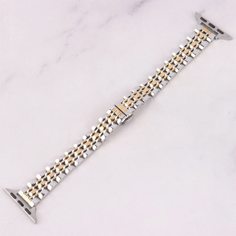 بند اپل واچ رولکسی 7 بید سایز 38/40/41 میلی متری کد 2