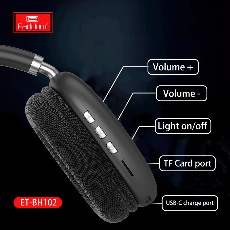 هدفون بلوتوثی ارلدام ET-BH102