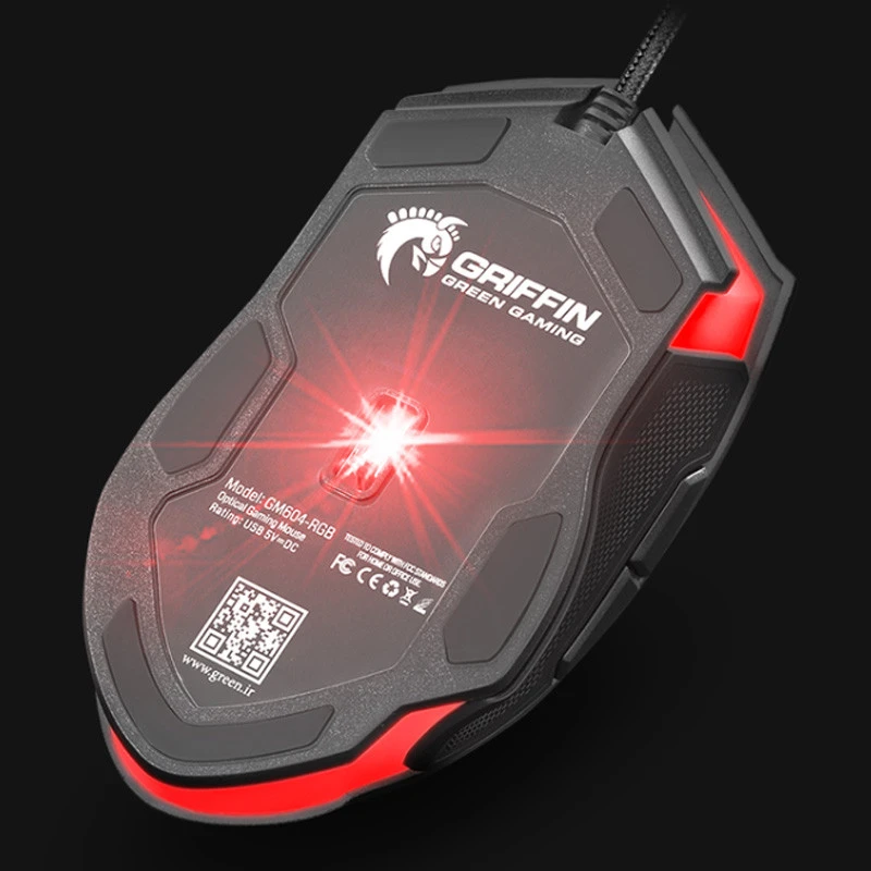 موس گیمینگ Green GM604-RGB
