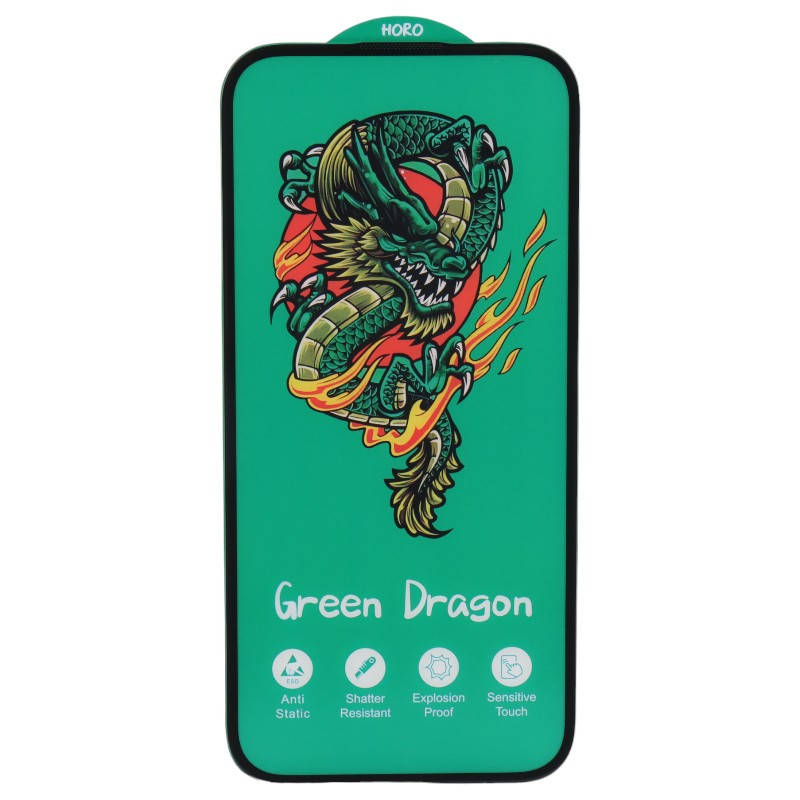 گلس Green Dragon هورو آیفون 15